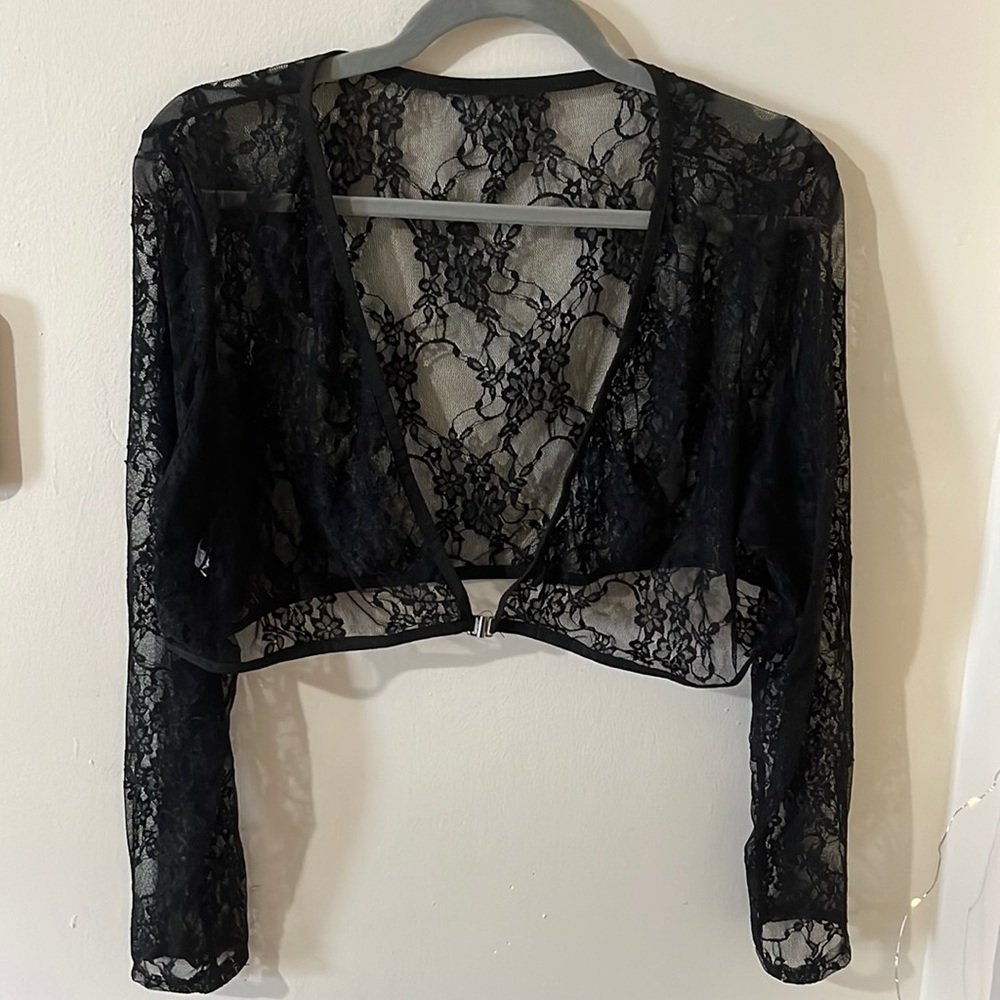 Y2K Lace Coverup